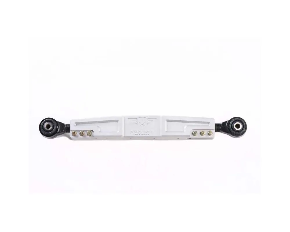 Combat Off Road Complete Billet Aluminum Adjustable Lower Control Arm Raw Rear Pair Jeep Wrangler 2018-2023 - 15-1129